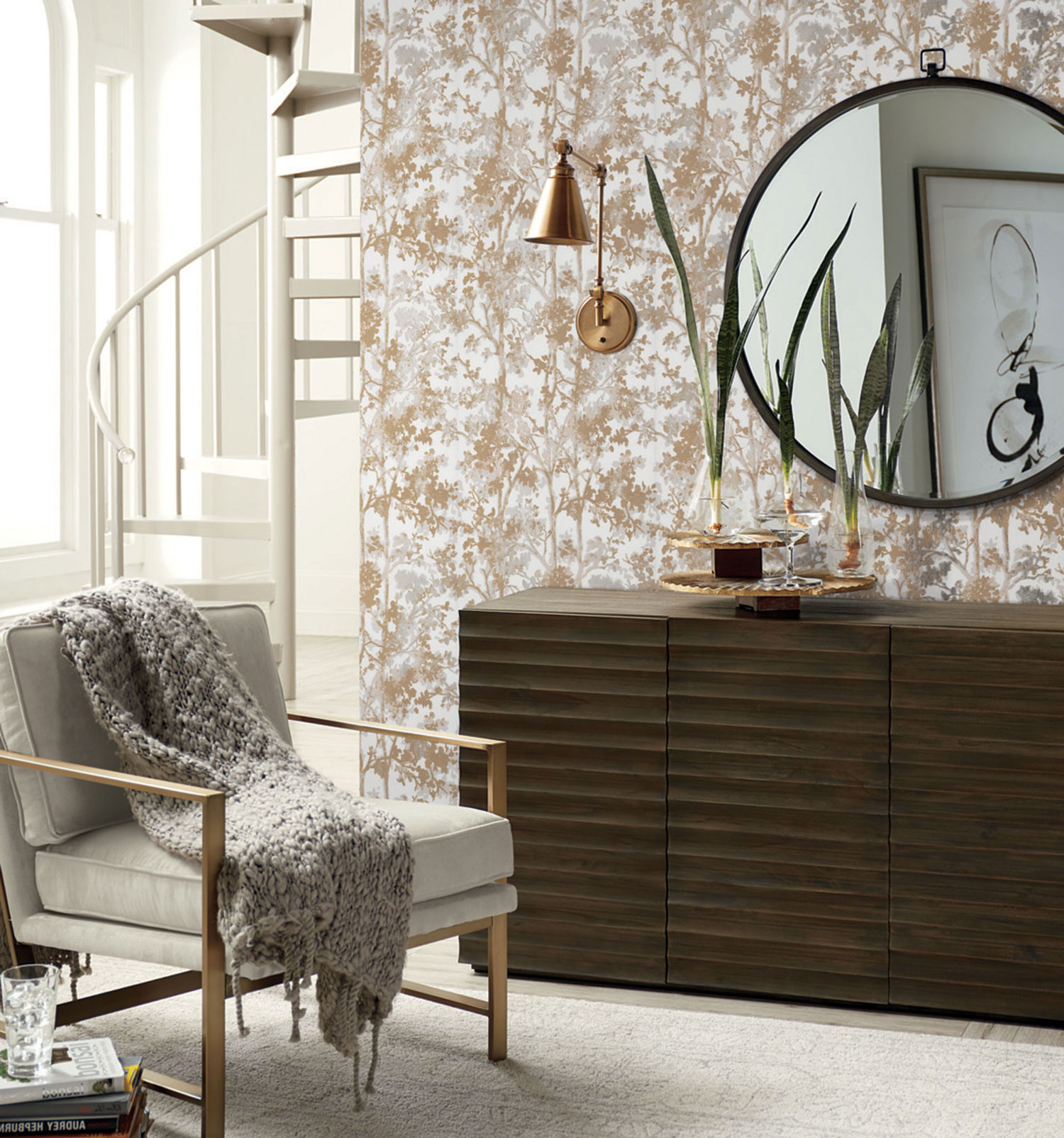 Kolekce tapet Modern Metals