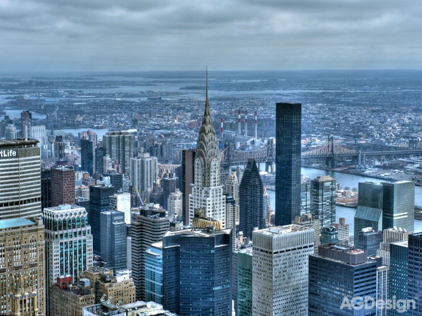 Vliesová obrazová tapeta/fototapeta FTN XXL 1112, Empire State Building, 360 x 270 cm, AG Design
