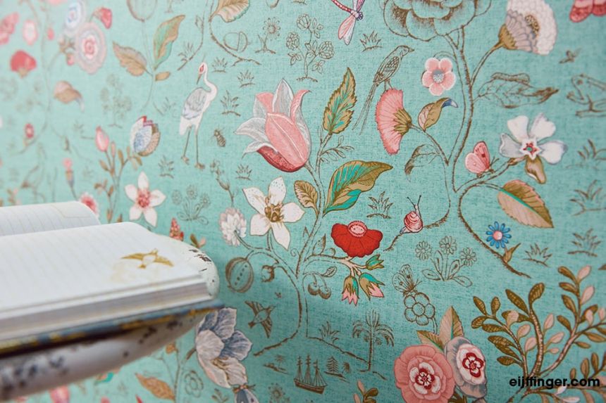 Romantická kvetinová tapeta na stenu 375005, Pip Studio 4, Eijffinger