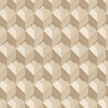 Geometrická 3D tapeta vliesová s vinylovým povrchom DE120132, Embellish, Design ID
