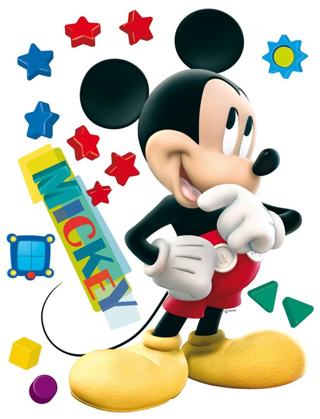 Samolepka na stenu DK 858, Disney Mickey, AG Design