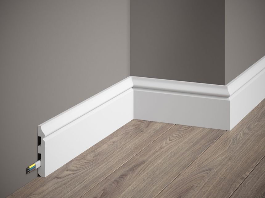 Podlahová lišta štandardná MD018, 200 x 8 x 1,3 cm, Mardom