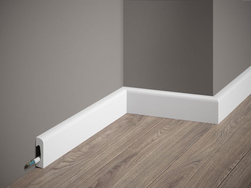 Podlahová lišta štandardná MD004, 200 x 1,5 x 4,9 cm, Mardom
