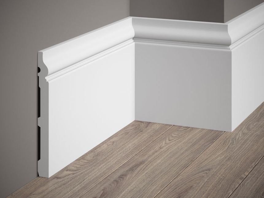 Podlahová lišta štandardná MD020, 200 x 1,9 x 19,8 cm, Mardom