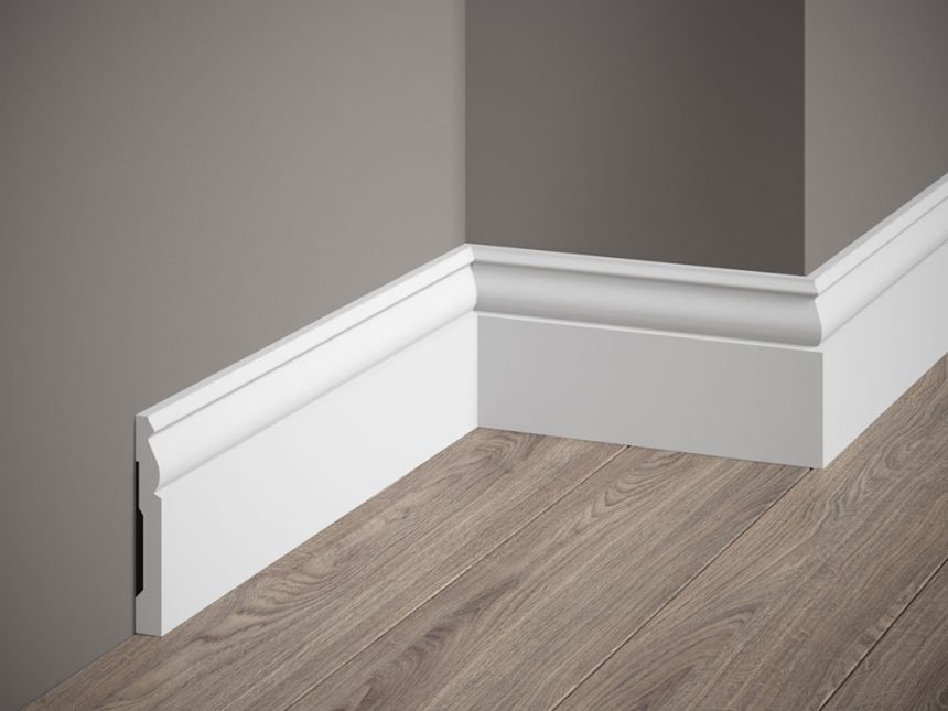 Podlahová lišta štandardná MD094, 200 x 1,2 x 9,4 cm, Mardom
