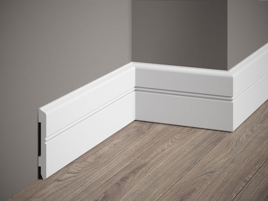 Podlahová lišta štandardná MD354, 200 x 1,1 x 10,7 cm, Mardom