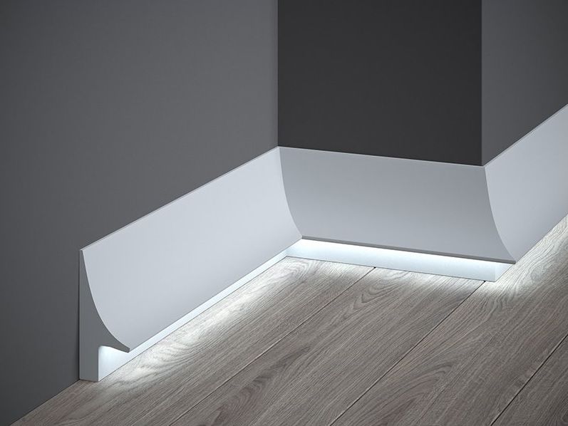 Podlahová LED osvetľovacia lišta Premium QL007P, 200 x 4,2 x 9,6 cm, Mardom