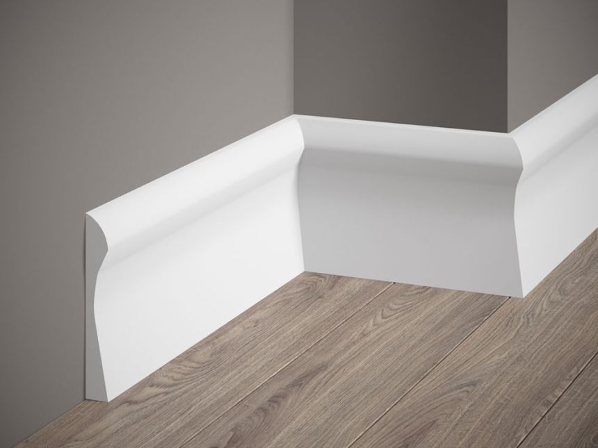 Podlahová lišta Premium QS003P, 200 x 1,8 x 12,8 cm, Mardom 