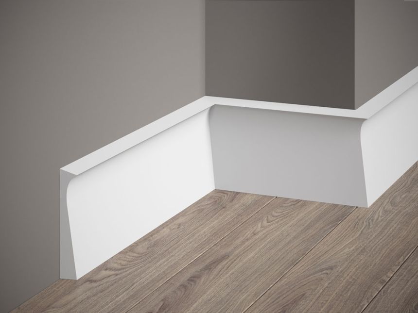 Podlahová lišta Premium QS004P, 200 x 1,5 x 10,8 cm, Mardom 