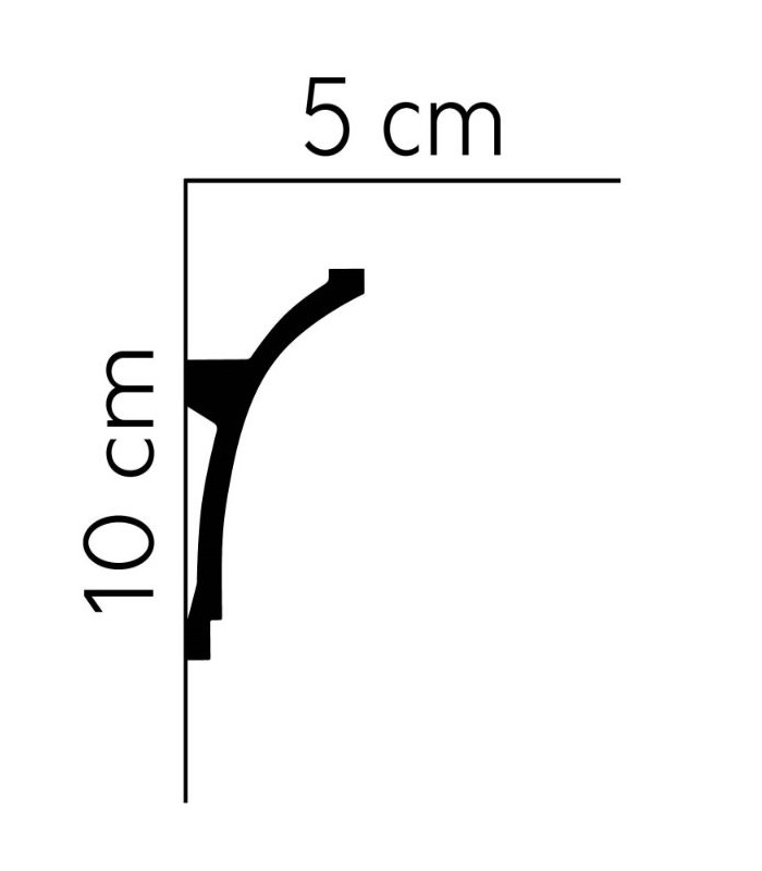 Stropná LED osvetľovacia lišta MDB100, 240 x 5 x 10 cm, Mardom