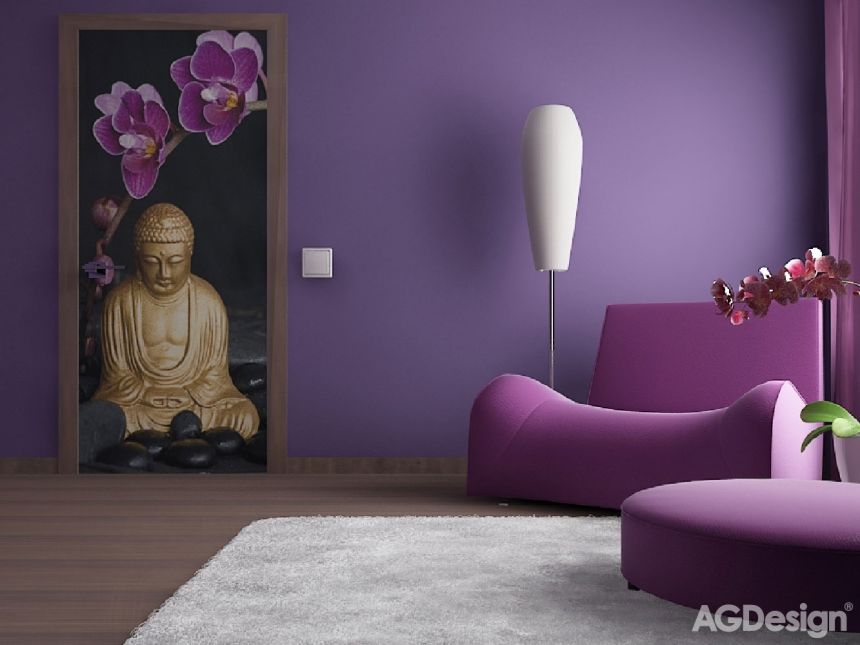 Fototapeta na zeď FTN V 2805, Buddha, 90 x 202 cm, AG Design