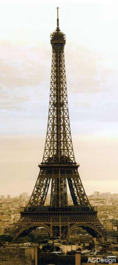 Fototapeta na zeď FTN V 2815, Paříž Eiffelova věž, 90 x 202 cm, AG Design 