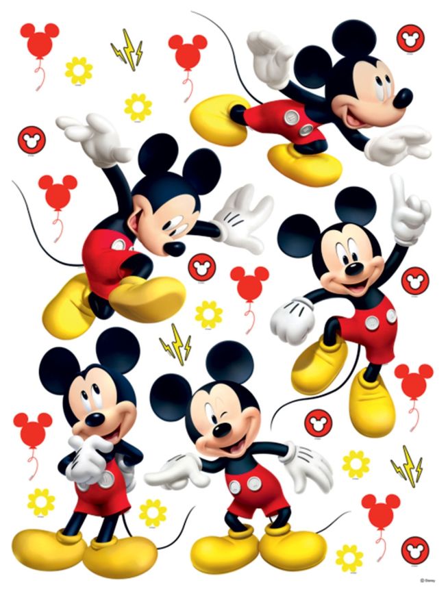 Detská samolepka na stenu DK 2311, Disney, Mickey, AG Design