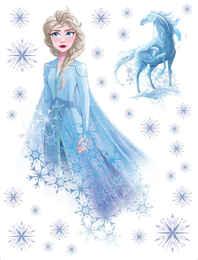 Dětská samolepka Ľadové kráľovstvo DK 2318, Disney, Frozen II, AG Design