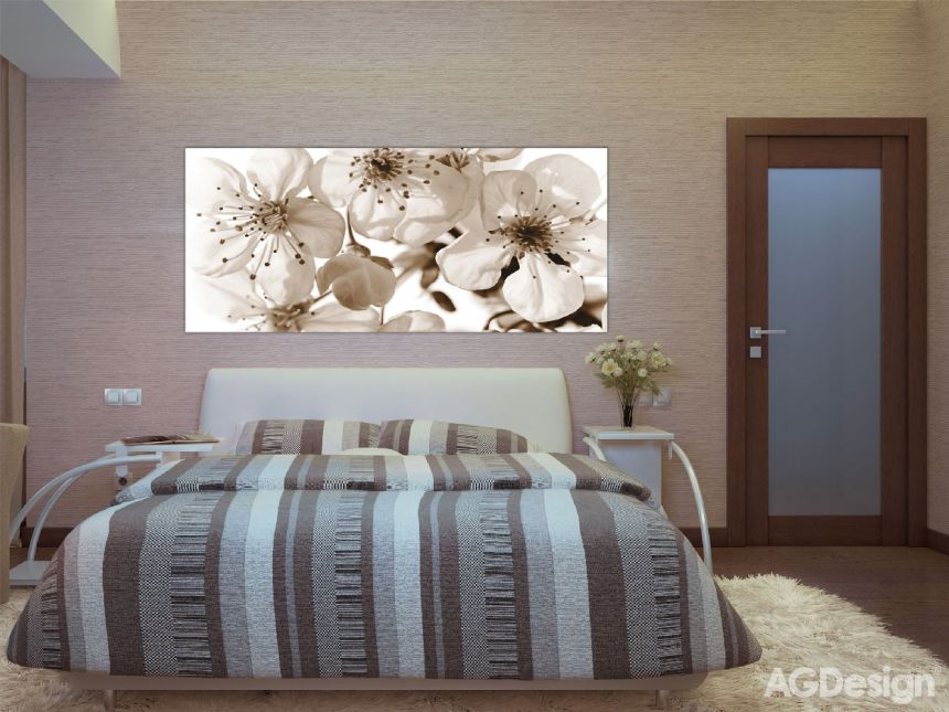 Fototapeta na zeď FTN H 2706, Květiny, 202 x 90 cm, AG Design 