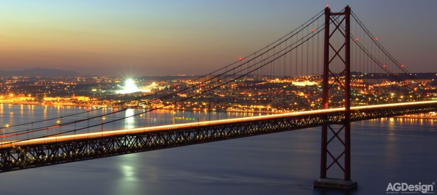 Fototapeta na zeď - FTN H 2725, Golden Gate San Francisco, 202 x 90 cm, AG Design