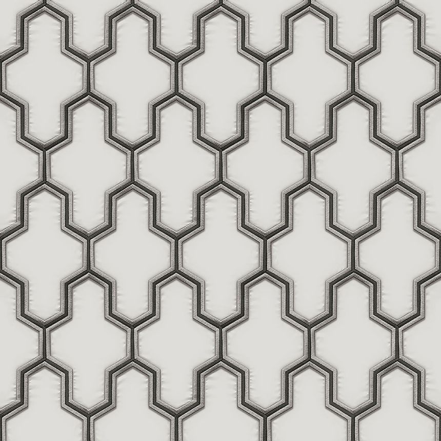 Luxusná vliesová tapeta, geometrický vzor WF121024, Wall Fabric, ID Design