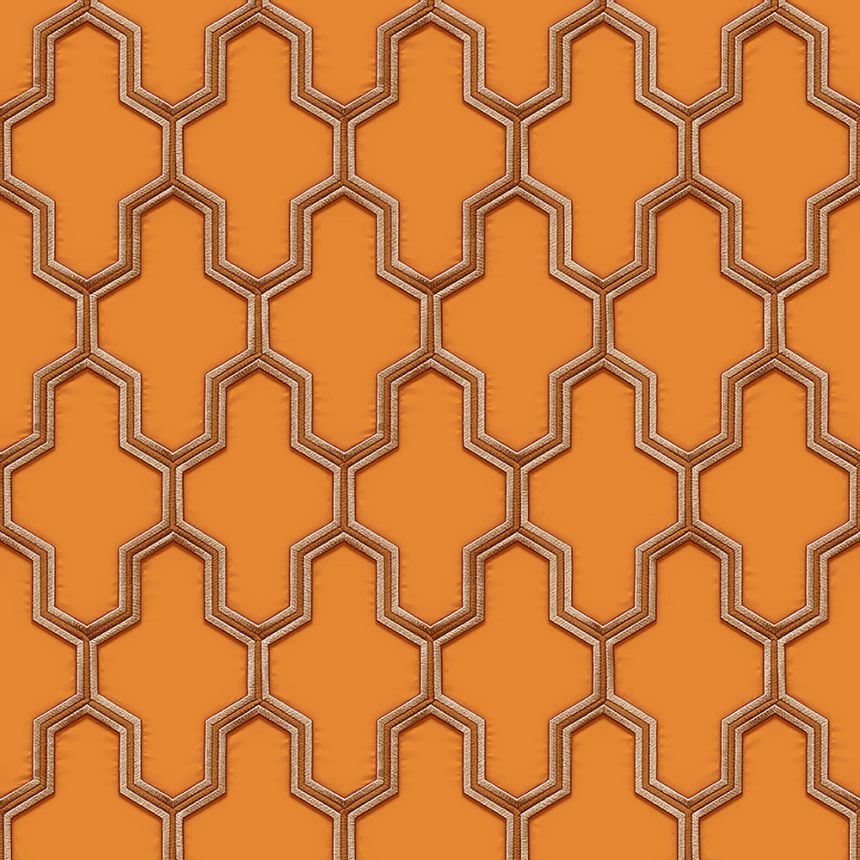 Luxusná vliesová geometrická tapeta WF121026, Wall Fabric, ID Design 