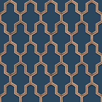 Luxusná vliesová geometrická tapeta WF121027, Wall Fabric, ID Design