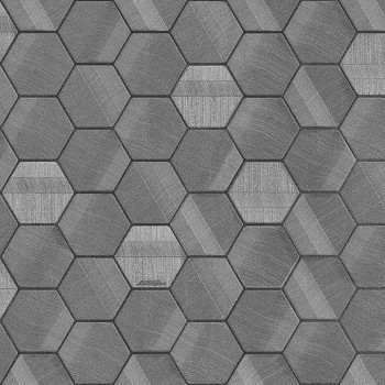 Luxusná vliesová tapeta s vinylovým povrchom, Z44810, Geometrický vzor, Hexagon, Automobili Lamborghini, Zambaiti Parati