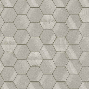Luxusná vliesová tapeta s vinylovým povrchom, Z44809, Geometrický vzor, Hexagon, Automobili Lamborghini, Zambaiti Parati