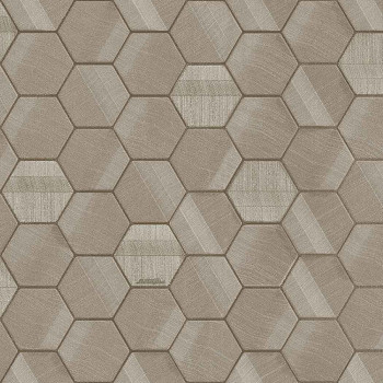 Luxusná vliesová tapeta s vinylovým povrchom, Z44807, Geometrický vzor, Hexagon, Automobili Lamborghini, Zambaiti Parati