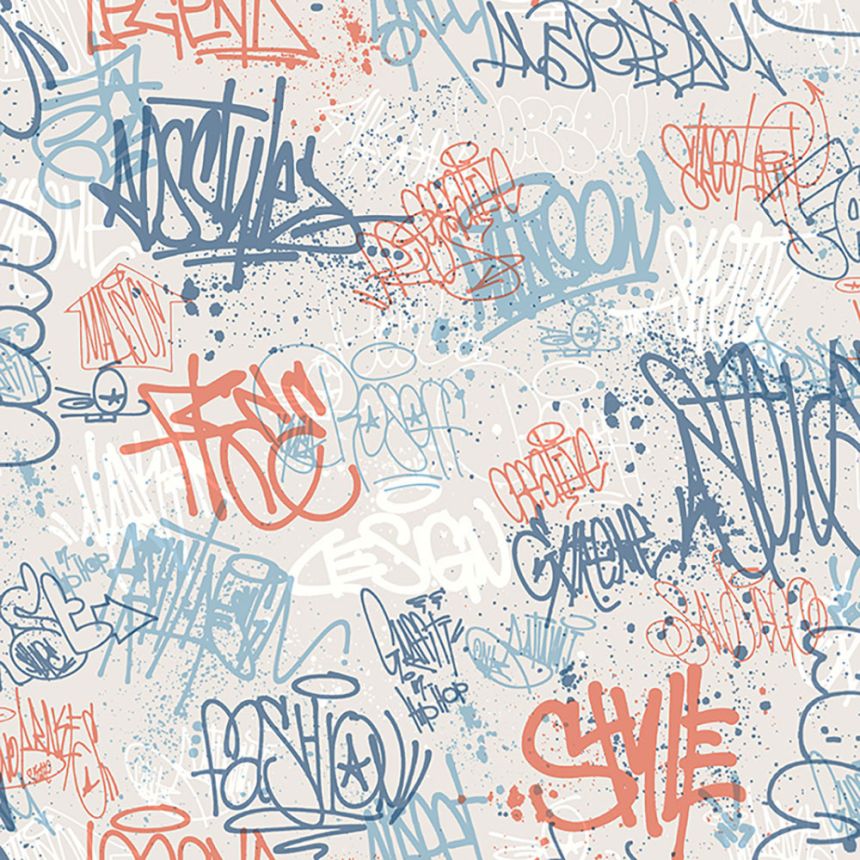 Vliesová tapeta pre teenagerov - graffiti - M51301, My Kingdom, Ugépa