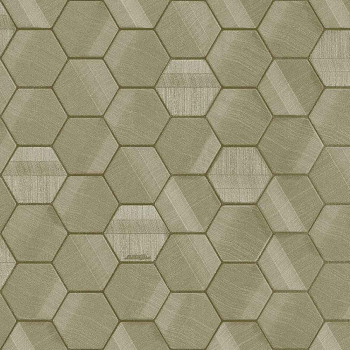 Luxusná vliesová tapeta s vinylovým povrchom, Z44803, Geometrický vzor, Hexagon, Automobili Lamborghini, Zambaiti Parati