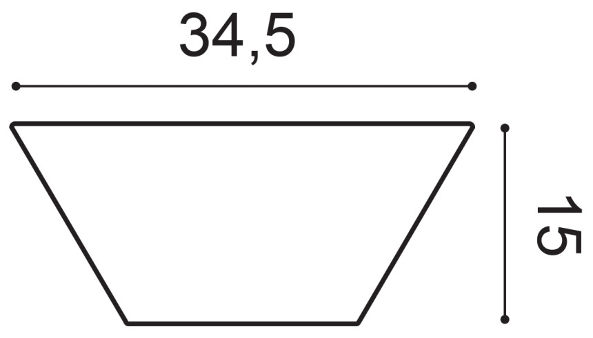 Dekoračný 3D obkladW101, TRAPEZIUM, Orac Decor