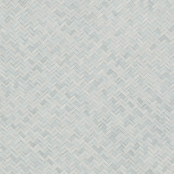 Luxusná sivo-modrá vliesová tapeta na stenu, prepletený bambus 33312, Botanica, Marburg