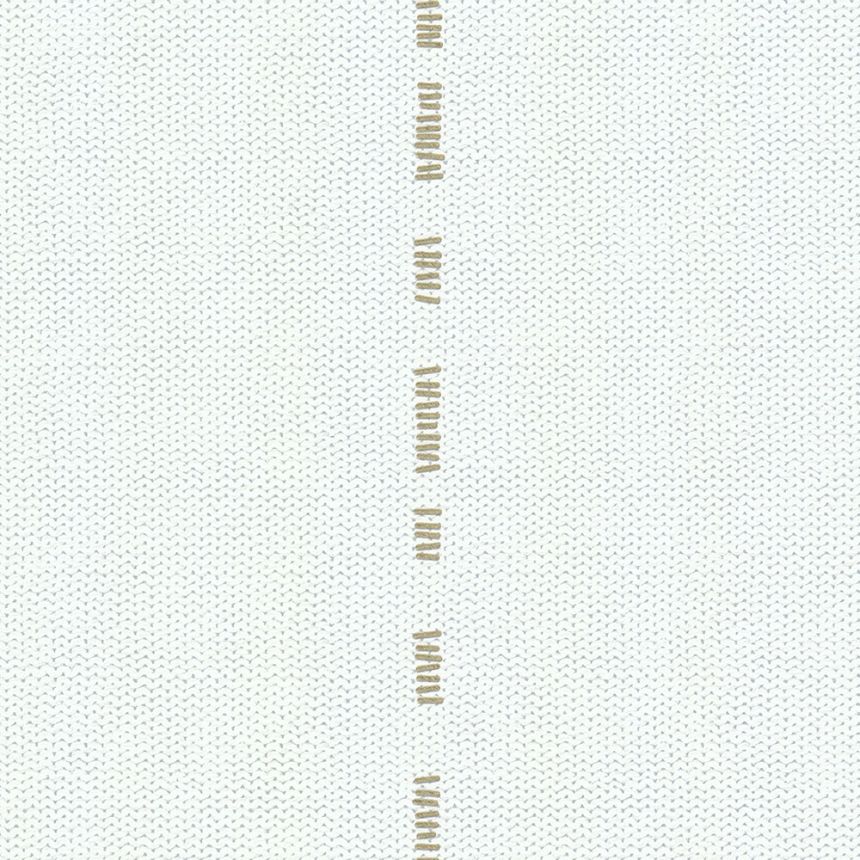 Bielo-sivá vliesová tapeta na stenu, zlaté pruhy UC51009, Unconventional 2, Emiliana Parati 