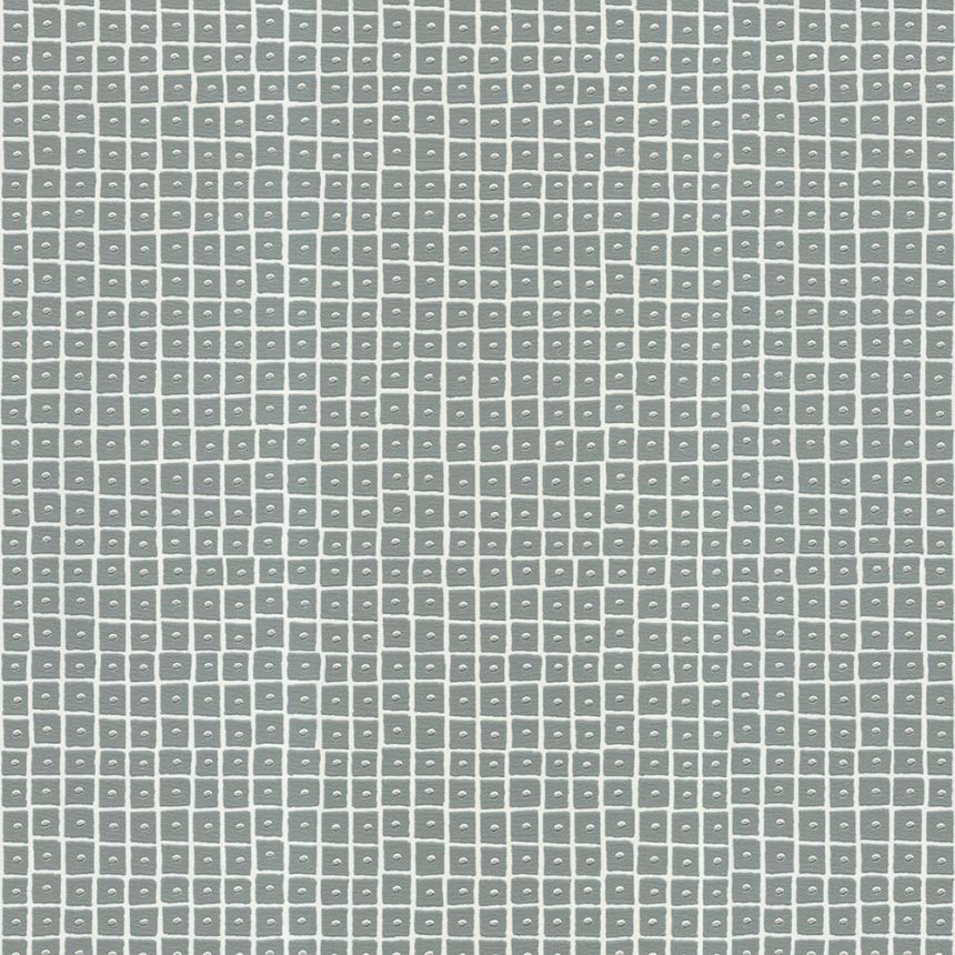 Sivo-strieborná geometrická vliesová tapeta na stenu UC51012, Unconventional 2, Emiliana Parati 