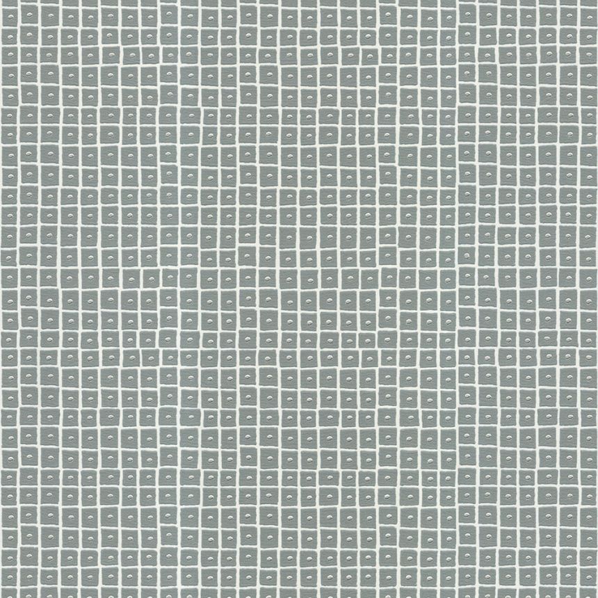 Sivo-strieborná geometrická vliesová tapeta na stenu UC51012, Unconventional 2, Emiliana Parati 