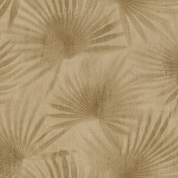 Luxusná hnedá vliesová tapeta, palmové listy 72908, Zen, Emiliana Parati 