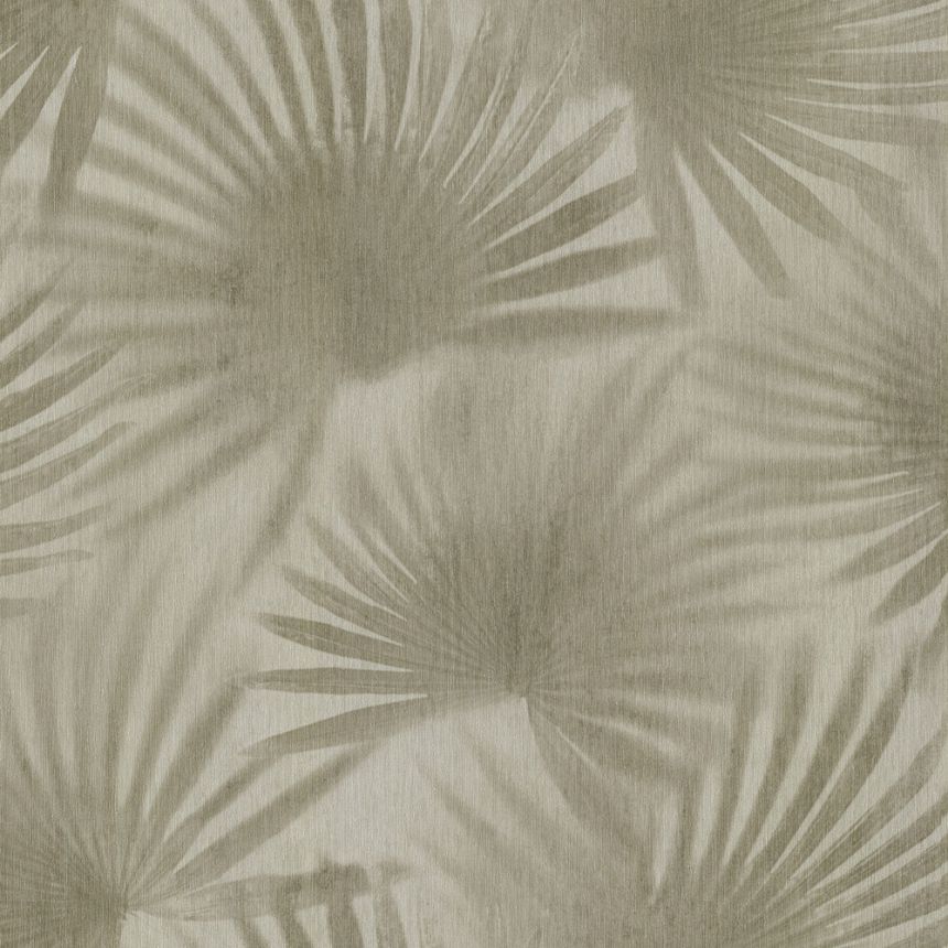 Luxusná zlato-béžová vliesová tapeta, palmové listy 72909, Zen, Emiliana Parati 
