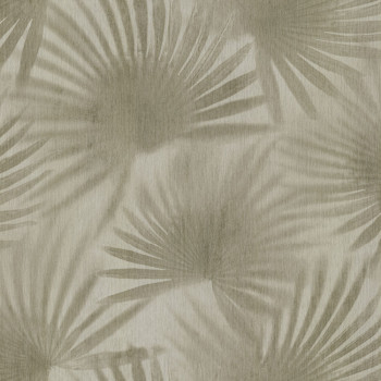 Luxusná zlato-béžová vliesová tapeta, palmové listy 72909, Zen, Emiliana Parati 