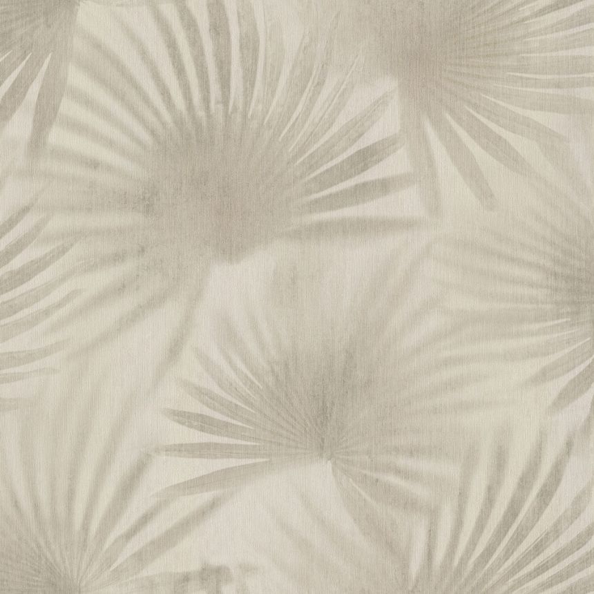 Luxusná béžová vliesová tapeta, palmové listy 72913, Zen, Emiliana Parati 