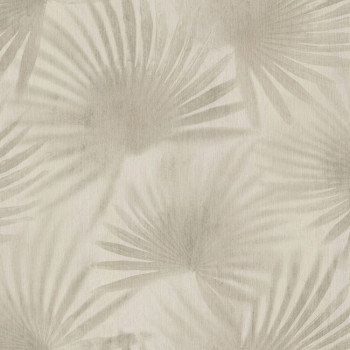 Luxusná béžová vliesová tapeta, palmové listy 72913, Zen, Emiliana Parati 