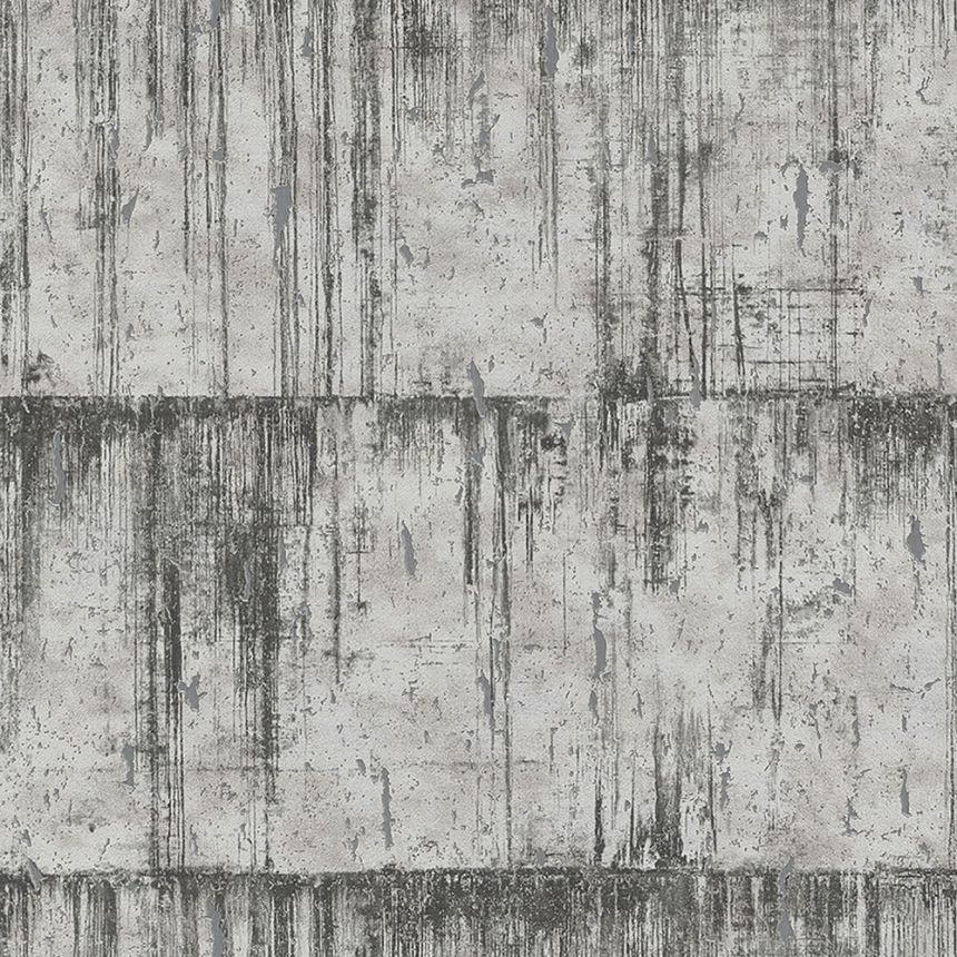 Vliesová sivo-strieborná betónová tapeta 33236, Natural Opulence, Marburg