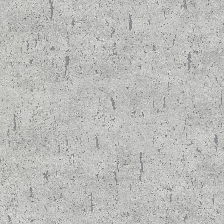 Luxusná sivo-strieborná vliesová betónová tapeta 33255, Natural Opulence, Marburg