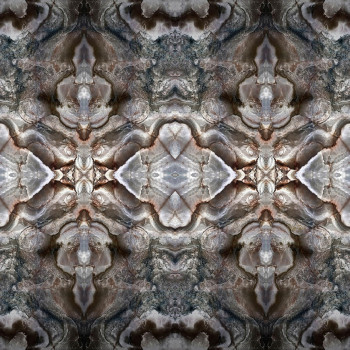 Sivo-hnedá abstraktné fototapety medvedíky Z80078 Philipp Plein, Zambaiti Parati
