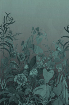 Luxusná vliesová obrazová tapeta s rastlinným vzorom OND22100, 200 x 300 cm, Cinder, Onirique, Decoprint