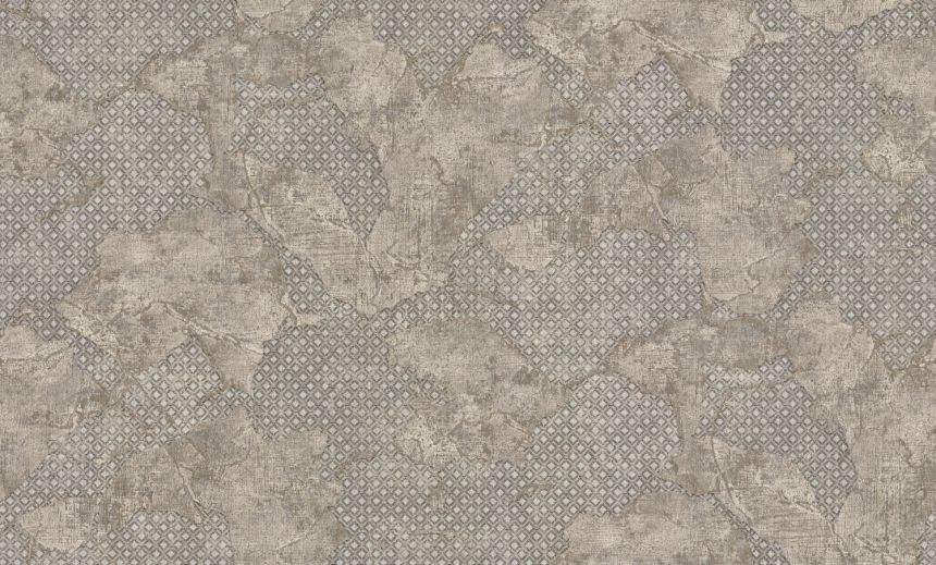 Luxusná strieborno-bronzová vliesová tapeta na stenu, GF62058, Gianfranco Ferre´Home N.3, Emiliana Parati
