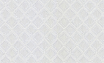 Luxusná bielo-strieborná geometrická tapeta na stenu, GF62063, Gianfranco Ferre´Home N.3, Emiliana Parati