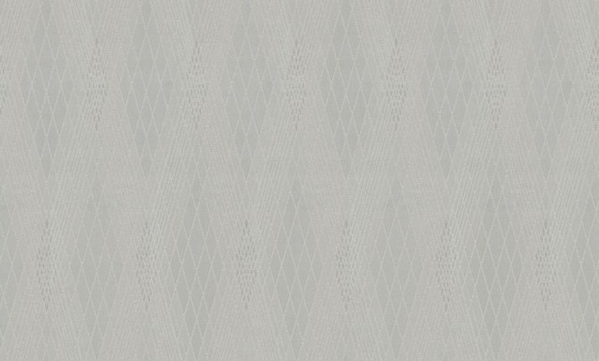 Luxusná strieborná geometrická vliesová tapeta na stenu, GF62084, Gianfranco Ferre´Home N.3, Emiliana Parati