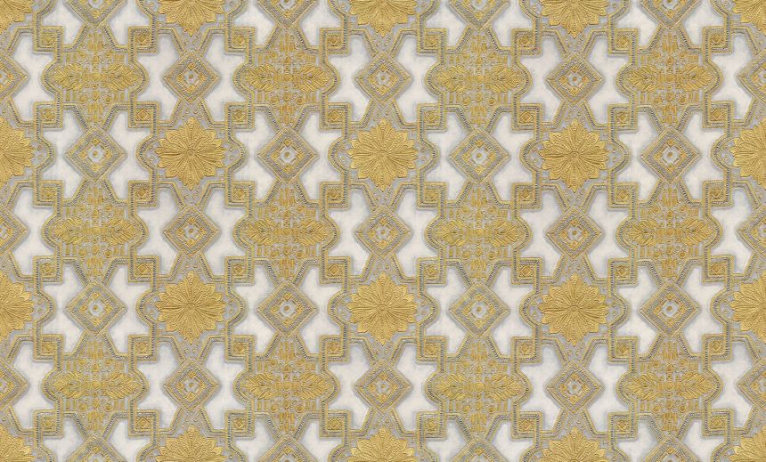 Luxusná zlato-biela vliesová tapeta s ornamentmi, 86001, Valentin Yudashkin 5, Emiliana Parati