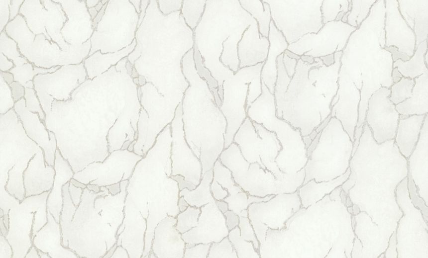 Luxusná bielo-strieborná vliesová tapeta, imitácia kameňa, 86028, Valentin Yudashkin 5, Emiliana Parati