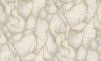 Luxusné sivo-zlatá vliesová tapeta, imitácia kameňa, 86033, Valentin Yudashkin 5, Emiliana Parati