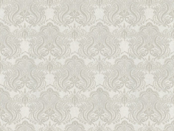 Luxusná strieborná vliesová tapeta, zámocký ornamentálny vzor, 86077, Valentin Yudashkin 5, Emiliana Parati