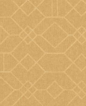 Okrová vliesová tapeta s geometrickým vzorom, 324015, Embrace, Eijffinger